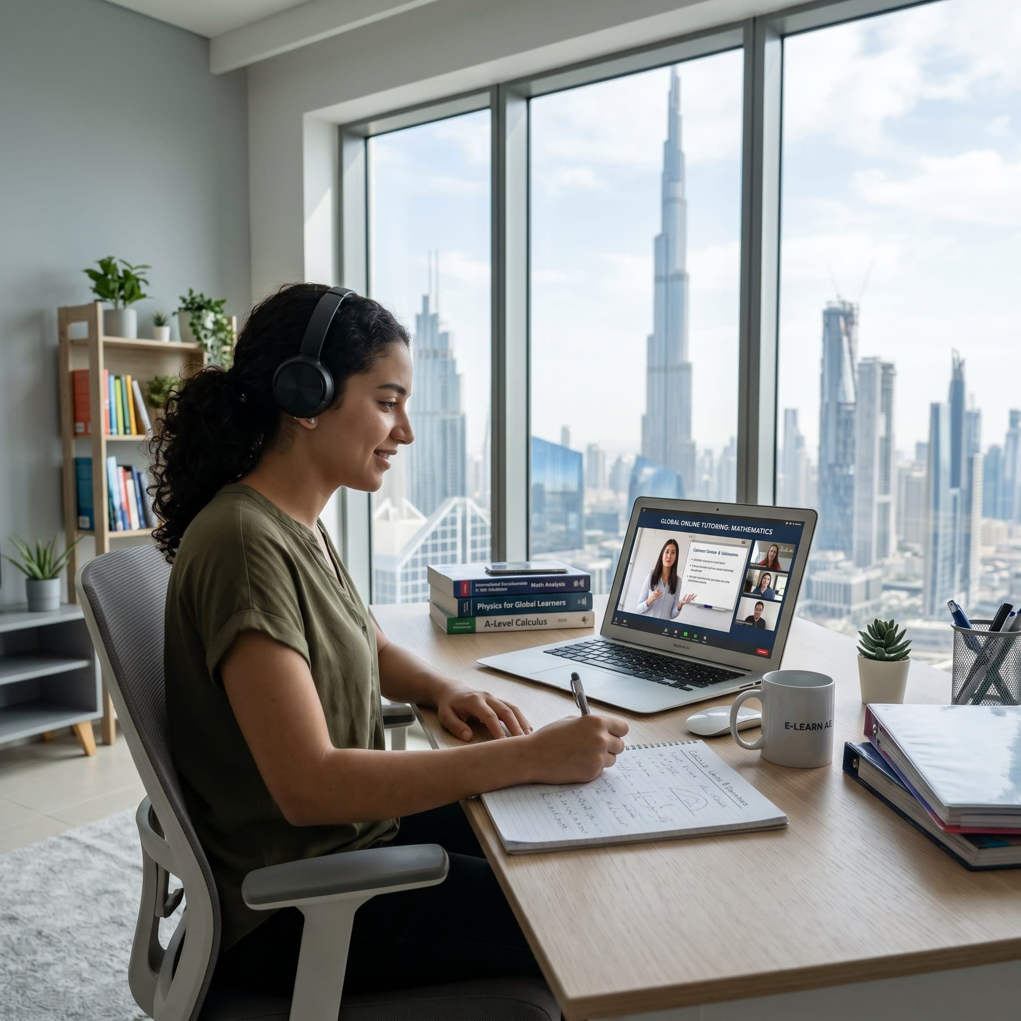Online tutoring session for Dubai students IGCSE, IB, A-Level and MOE UAE curriculum specialist