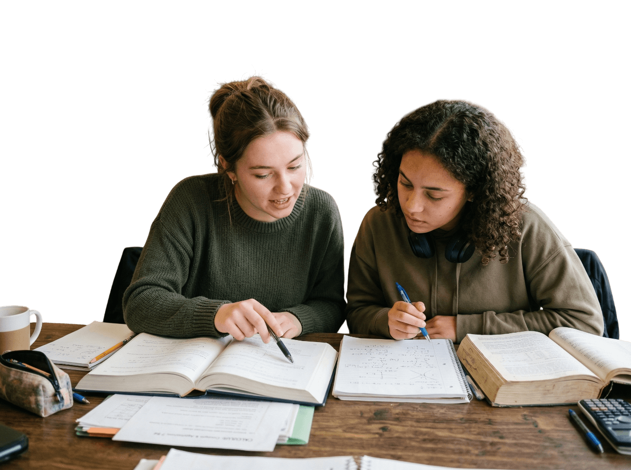 Expert online A-Level tutor working one-on-one with a student on A-Level exam preparation | StudyHours