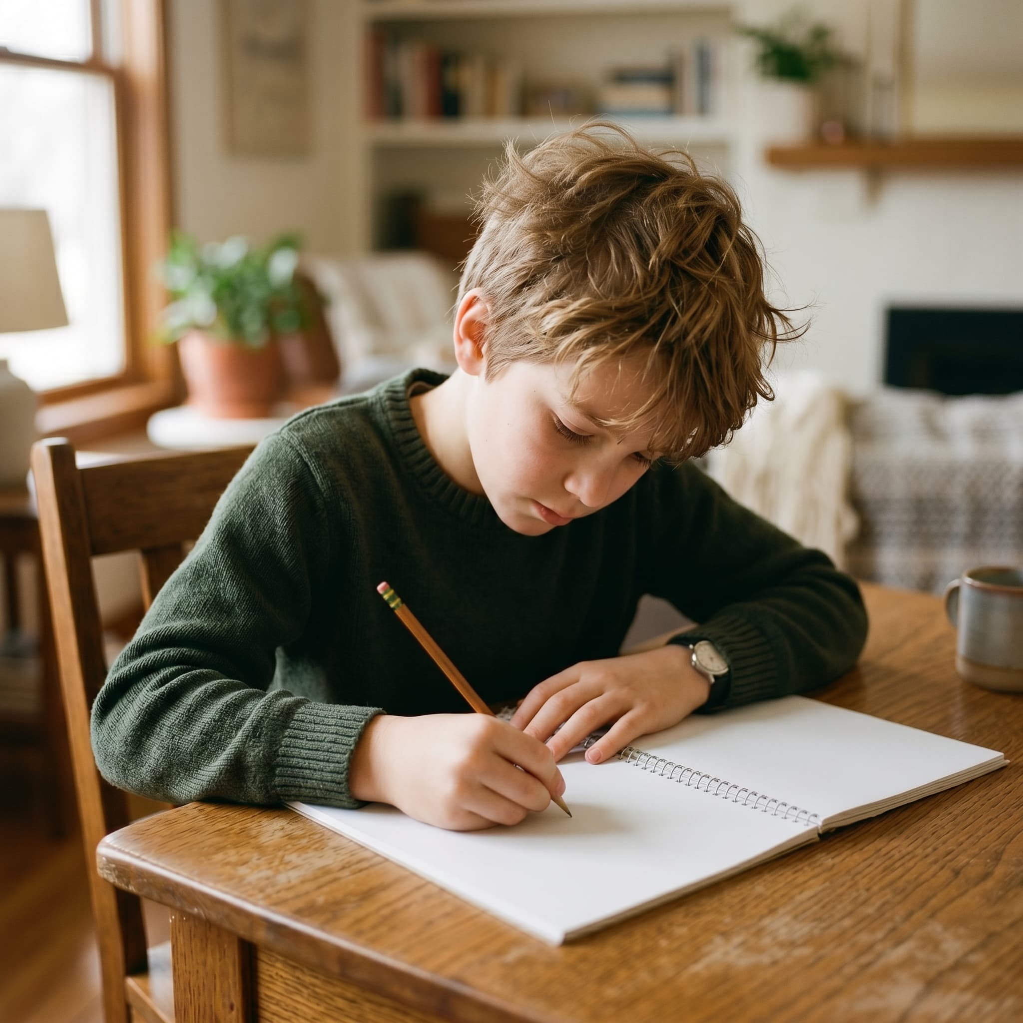 Tutor helping student